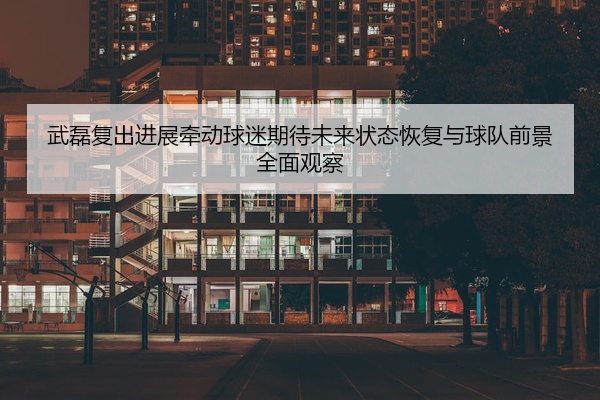 武磊复出进展牵动球迷期待未来状态恢复与球队前景全面观察
